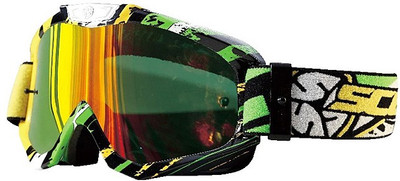 Scoyco G06 Bike Riding Goggle Motorcycle Goggles(Green)