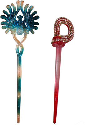 

Yashasvi Juda Stick Hair Accessory Set(Multicolor)