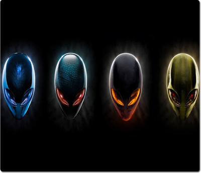 

Maison N Mode 4 Alien Rectangle Mouse Pad Mousepad(Multicolor)