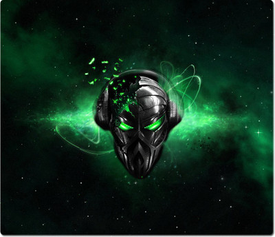 

Maison N Mode Grn Eye Alien Rectangle Mouse Pad Mousepad(Multicolor)