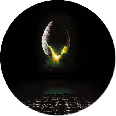 

Maison N Mode Alien Reaction round Mouse Pad Mousepad(Multicolor)