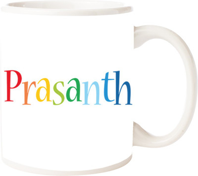 

Maison N Mode Prasanth Coffee Ceramic Mug(330 ml), Multicolor