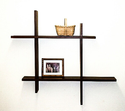 

The New Look PLUS3 MDF Wall Shelf(Number of Shelves - 2, Brown)