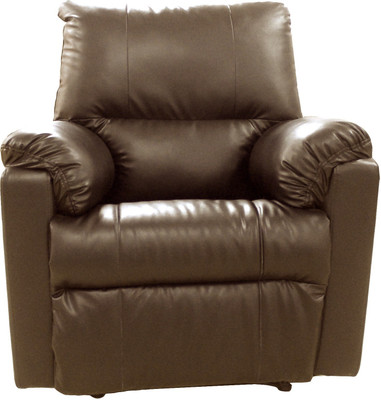 Amey Leatherette Manual Recliners(Finish Color - Brown)