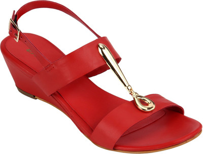 Lavie Women Red Flats