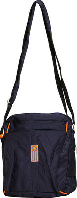 

Pacsun Men & Women Casual Blue Nylon Sling Bag