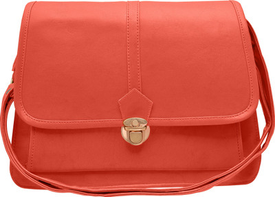 

tap fashion Women Formal Pink PU Sling Bag