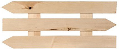 

Walnut Hollow Wide Rustic Arrow Pallet, 9.88 By 24-Inch