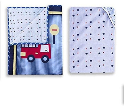 

Dream On Me Printed  Crib Baby Blanket(Microfiber, Multicolor