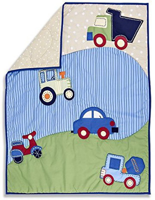 

Dream On Me Printed  Crib Baby Blanket(Microfiber, Multicolor