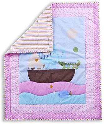 

Dream On Me Printed  Crib Baby Blanket(Microfiber, Multicolor
