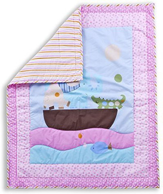 

Dream On Me Printed  Crib Baby Blanket(Microfiber, Multicolor