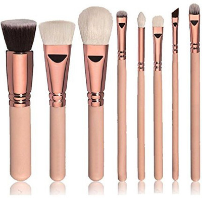 

Tonsee Makeup Brush, Cosmetic Makeup Brush Blusher Eye Shadow Brushes Set(Pack of 8)