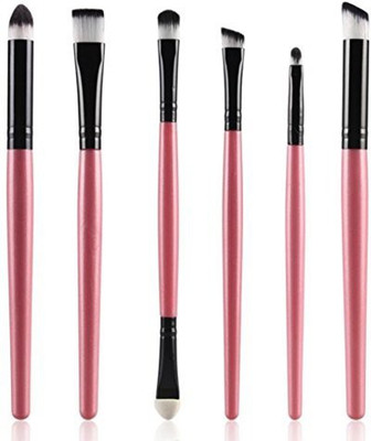

Usstore Cosmetic Art Makeup Brush Brand New Powder Brush Eyeshadow Brush Toiletry Kit Make Up(Pack of 6)