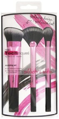 

Real Techniques Makeup Brush - Sam Nic Chapman Collector's Edition Sculpting Set(Pack of 3)
