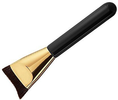 

Chinatera Professional Dent Flat Face Sculpting Foundation Contouring Contour Makeup Brush, Gold Black(Pack of 1)