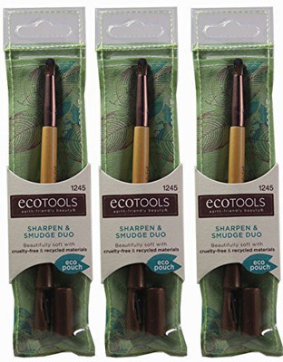 

Eco Tools Sharpen And Smudge Duo Eyeliner Brush (pack 3)(Pack of 3)
