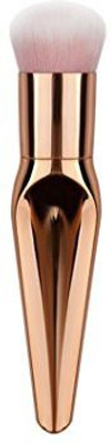 

Overmal 2016 Makeup Face Powder Blusher Toothbrush Curve Foundation Brush (rose Gold)(Pack of 1)