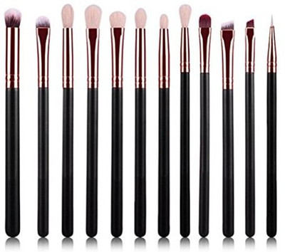 

Sannysis Cosmetic Brush Makeup Brush Sets Kits Tools Foundation Eyeliner Makeup Brushes(Pack of 12)