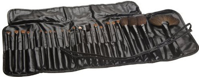 

Drq Cosmetics Brush Set With White Cream-colored Case Bag (black)(Pack of 24)