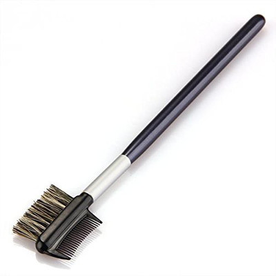 

Toogoo(r) Eyelash Extension Eyebrow Eye Brow Make Up Comestic Comb Brush Wood Handle(Pack of 1)