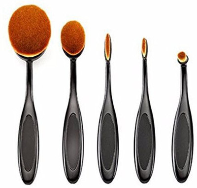 

Freedi 2016 Professional Oval Makeup Brush Soft Toothbrush(Pack of 5)