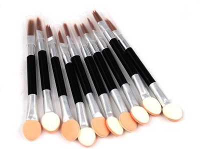 

Topro Disposable Eye Shadow Sponge Applicators Double End Brush Make Uppack 30(Pack of 30)