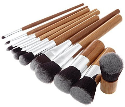 

Fashion & Lifestyle Kabuki Beauty Brushes Kit, Silver(Pack of 11)