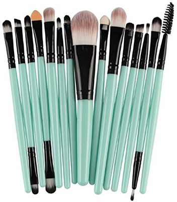 

Vovotrade Tools Make-up Toiletry Brush Set(black)(Pack of 15)