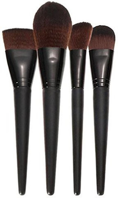 

Yoyorule Professional Makeup Brushes Soft Hair Make Up Brushes Foundation Powder Brush(Pack of 4)