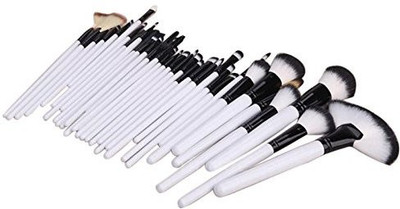 

Toogoo(r) Make Up Brush - Women's White Make Up Tools Professional Superior Soft Cosmetic + Pouch Bag Case(Pack of 32)