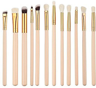 

Yosoo 12x Pro Makeup Brushes Set Foundation Powder Eyeshadow Eyeliner Lip Brush Tools(Pack of 12)