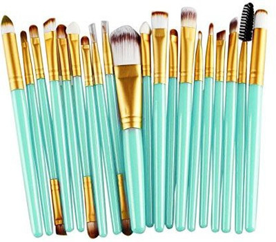 

Hatop Makeup Brushes, Makeup Brush Set Tools Make-up Toiletry Kit Wool Make Up Brush Set (gold)(Pack of 20)