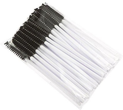 

Ftxj Disposble Eyelash Brushes Mascara Wands Makeup Tools (black)(Pack of 50)