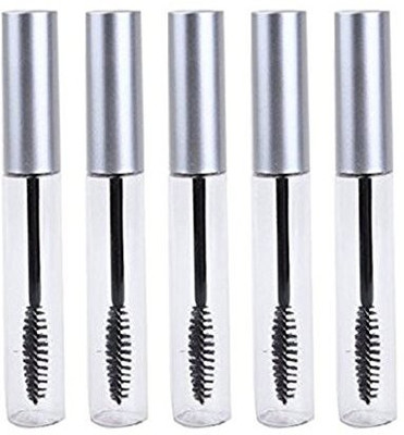 

Elandy Silver Cap And Plug For Eyelash Growth Makeup Mascara Brush(Pack of 5)
