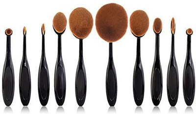 

Yoy Fashion - Professional Kabuki Brushes Kit(Pack of 10)