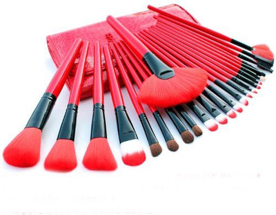 

Drq Studio Pro Makeup Make Up Cosmetic Brush Set Kit With Faux Crocodile Case(Pack of 24)