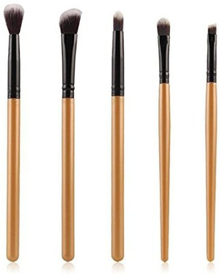 

Orangeskycn Cosmetic Makeup Brush Lip Makeup Brush Eyeshadow Brush (black)(Pack of 5)