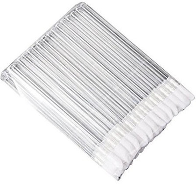 

Ftxj Disposable Makeup Lip Brush Lip Gloss Wands Applicator Beauty Tools (clear)(Pack of 50)