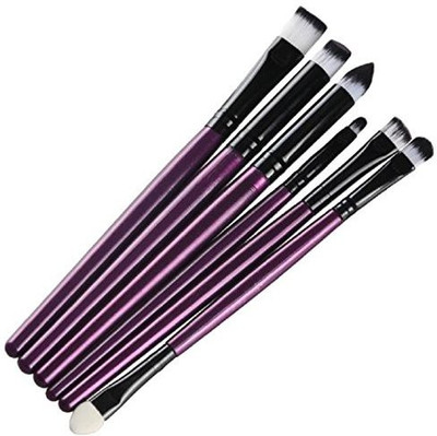 

Overmal Cosmetic Makeup Brush Lip Makeup Brush Eyeshadow Brush (purple)(Pack of 6)