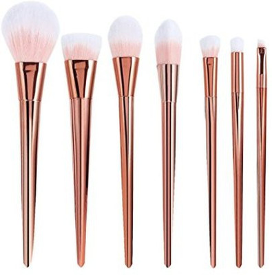 

Sankuwen Professional Powder Cosmetic Makeup Brush (rose Gold )(Pack of 7)