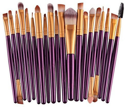 

Deesee(tm) Makeup Brush Makeup Brush Set Tools Make-up Toiletry Kit Wool Make Up Brush Set(Pack of 20)