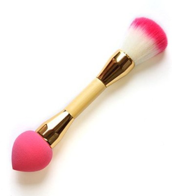 

Tmalltide Closet Double-headed Pink Foundation Makeup Cosmetic Tool Blush Brush (headed Brush)(Pack of 1)