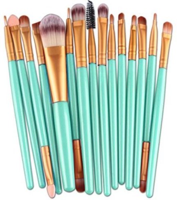 

Vovotrade Tools Make-up Toiletry Brush Set(gold)(Pack of 15)