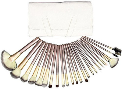 

Aisi Natural Cosmetic Animal Hair Brushes With Pouch And Bag(Pack of 24)