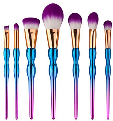 

Deesee(tm) Make Up Foundation Eyebrow Eyeliner Blush Cosmetic Brushes(Pack of 7)