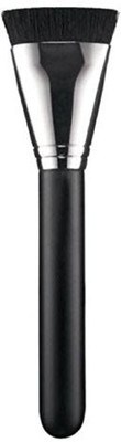 

Leewa Color Fiber Wool Cosmetic Flat Contour Brush Face Blend Makeup Brush (black)(Pack of 1)