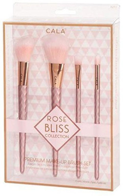 

Cala Rose Bliss Premium Make Up Brush Set(Pack of 4)