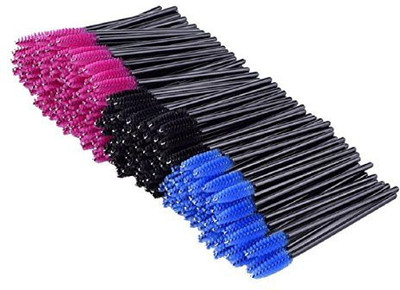 

Lookatool Multicolor Disposable Eyelash Mascara Brushes Makeup Brush Kit(Pack of 200)