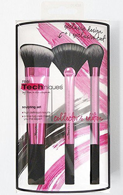 

Real Techniques Makeup Brush - Collector's Edition Sculpting Set Boxed - Nib(Pack of 3)